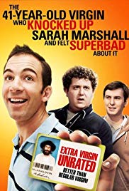 Watch Free The 41YearOld Virgin Who Knocked Up Sarah Marshall and Felt Superbad About It (2010)