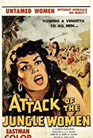 Watch Free Attack of the Jungle Women (1959)